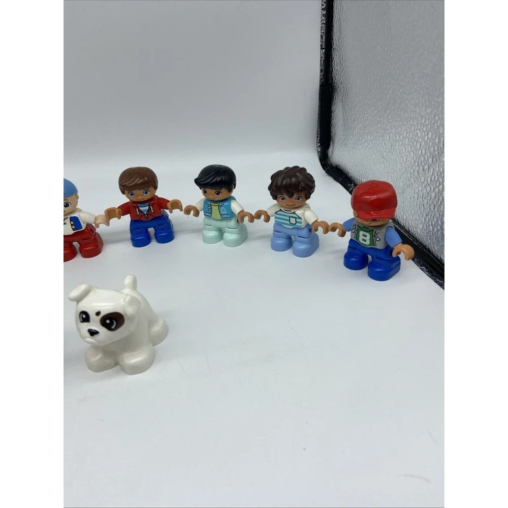 Duplo Lego Kid Figures (11) Dog Cat Boys Girls